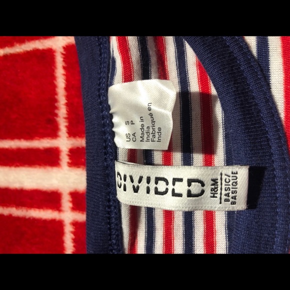 Striped Crop Top Tee - Picture 2 of 2